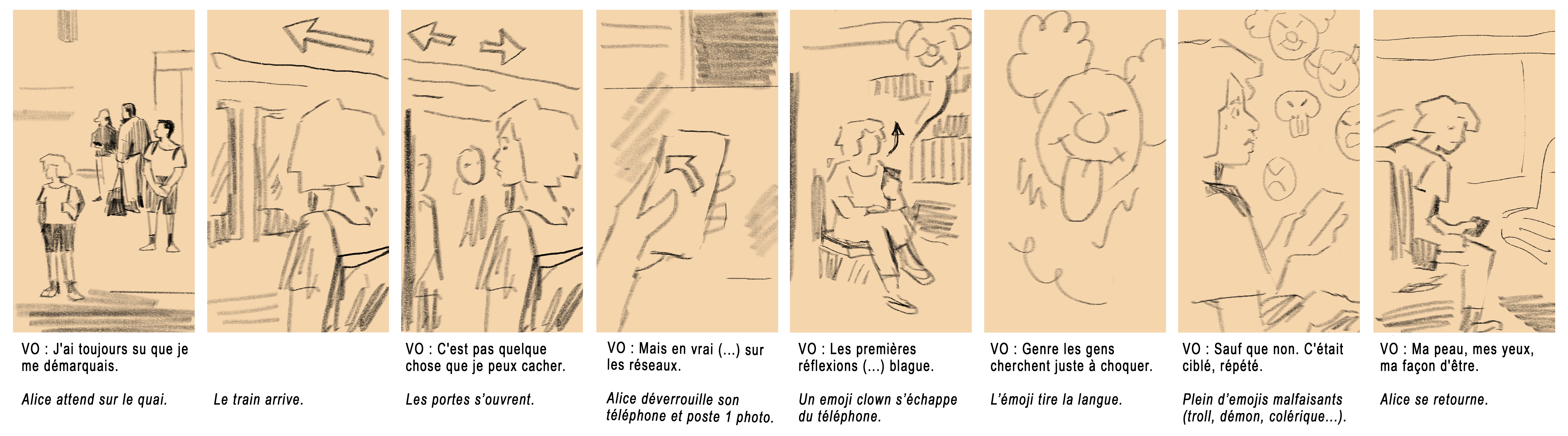 Orange storyboard 1